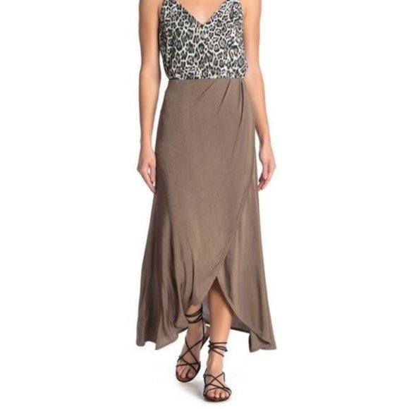 Free People Dresses & Skirts - Free People Smoke & Mirrors Faux Wrap Skirt NWT